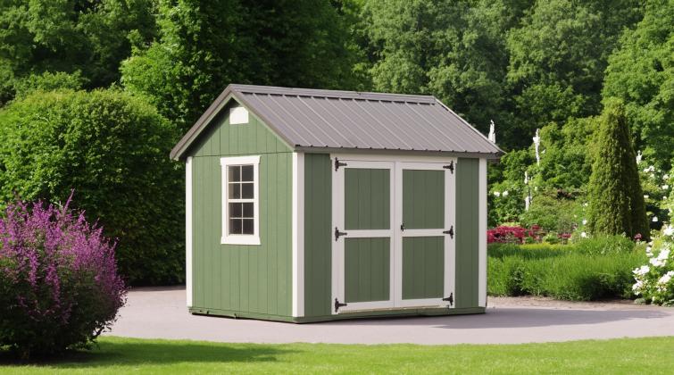Signature Garden Shed  with LP Barn siding